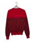 Maison Margiela (メゾンマルジェラ) ボーダーカーディガン レッド サイズ:L：18000円