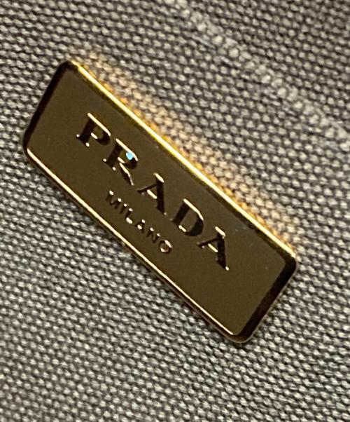 PRADA（プラダ）PRADA (プラダ) canapa/トートバッグ オリーブの古着・服飾アイテム
