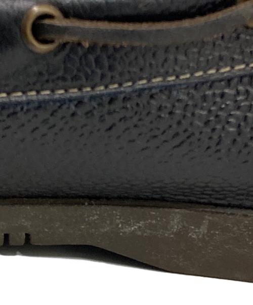 PARABOOT（パラブーツ）PARABOOT (パラブーツ) BEAMS (ビームス) コインローファー ブラック×ブラウン サイズ:7 1/2の古着・服飾アイテム