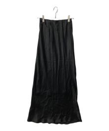 ENOF（イナフ）の古着「ace long skirt」｜ブラック