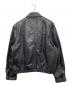 ZARA (ザラ) ウォッシュドレザー クロップドジャケット ブラック サイズ:XL：10000円
