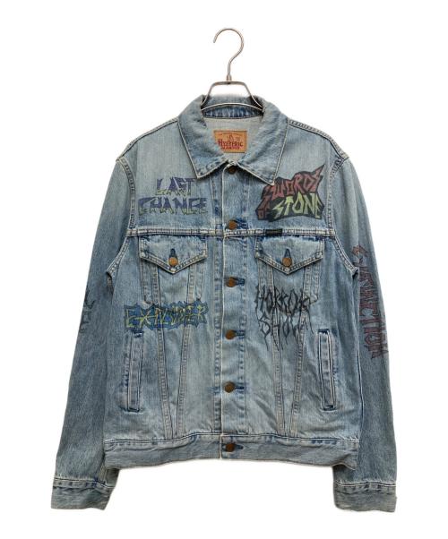 Hysteric Glamour（ヒステリックグラマー）Hysteric Glamour (ヒステリックグラマー) FERGADELIC METAL/デニムジャケット インディゴ サイズ:Mの古着・服飾アイテム