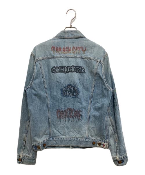 Hysteric Glamour（ヒステリックグラマー）Hysteric Glamour (ヒステリックグラマー) FERGADELIC METAL/デニムジャケット インディゴ サイズ:Mの古着・服飾アイテム