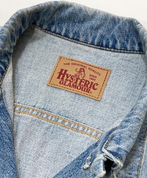 Hysteric Glamour（ヒステリックグラマー）Hysteric Glamour (ヒステリックグラマー) FERGADELIC METAL/デニムジャケット インディゴ サイズ:Mの古着・服飾アイテム