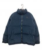 HELLY HANSENヘリーハンセン）の古着「Corduroy Philly Down Jacket/コーデュロイダウンジャケット」｜ネイビー