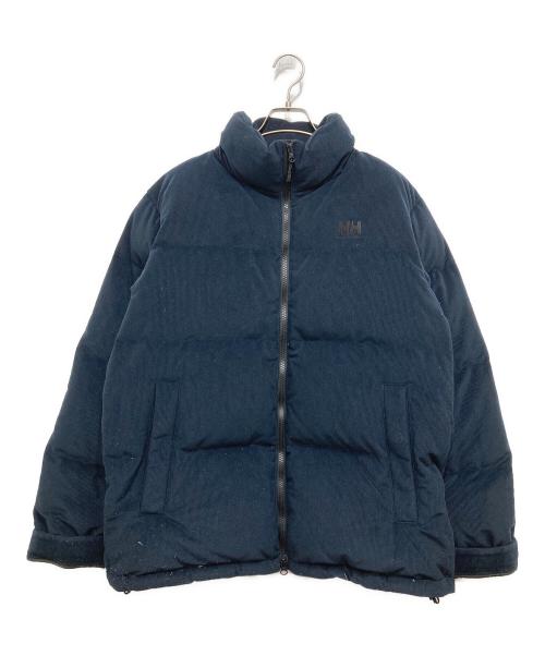 HELLY HANSEN（ヘリーハンセン）HELLY HANSEN (ヘリーハンセン) Corduroy Philly Down Jacket/コーデュロイダウンジャケット ネイビー サイズ:Lの古着・服飾アイテム