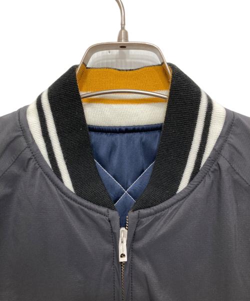 CMF OUTDOOR GARMENT（コンフィーアウトドアガーメント）CMF OUTDOOR GARMENT (コンフィーアウトドアガーメント) Ska Jacket COEXIST BRIGHT/中綿リバーシブルスカジャン ブラック サイズ:Sの古着・服飾アイテム