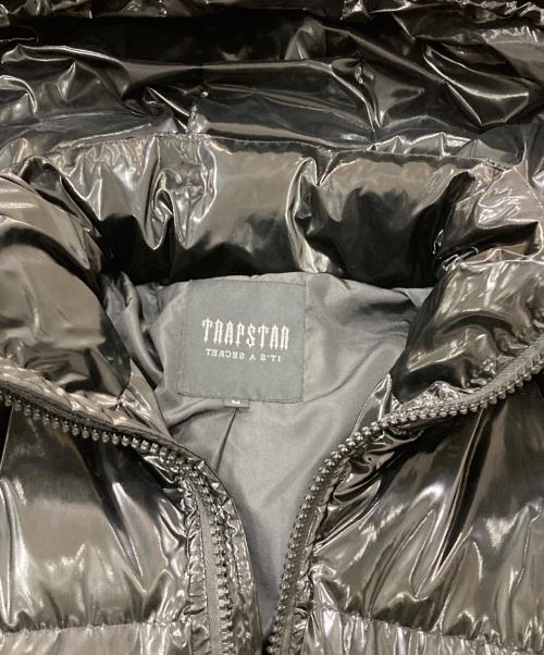 TRAPSTAR（トラップスター）TRAPSTAR (トラップスター) Irongate Shiny Black Puffer Jacket ブラック サイズ:Mの古着・服飾アイテム