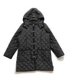 Traditional Weatherwear（トラディショナルウェザーウェア）の古着「ARKLEY WITH HOOD/キルティングジャケット」｜ブラック