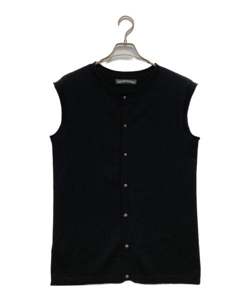 CHROME HEARTS（クロムハーツ）CHROME HEARTS (クロムハーツ) カシミヤニットベスト ブラック サイズ:Sの古着・服飾アイテム