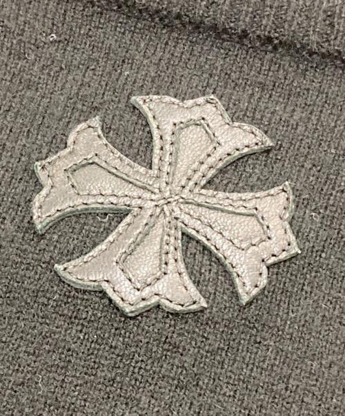 CHROME HEARTS（クロムハーツ）CHROME HEARTS (クロムハーツ) カシミヤニットベスト ブラック サイズ:Sの古着・服飾アイテム