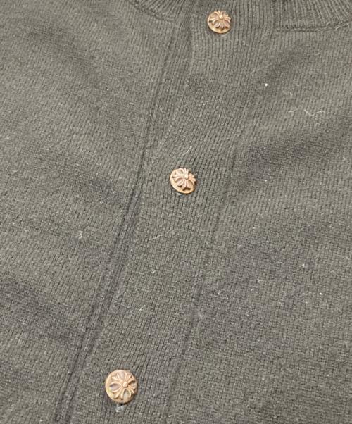 CHROME HEARTS（クロムハーツ）CHROME HEARTS (クロムハーツ) カシミヤニットベスト ブラック サイズ:Sの古着・服飾アイテム