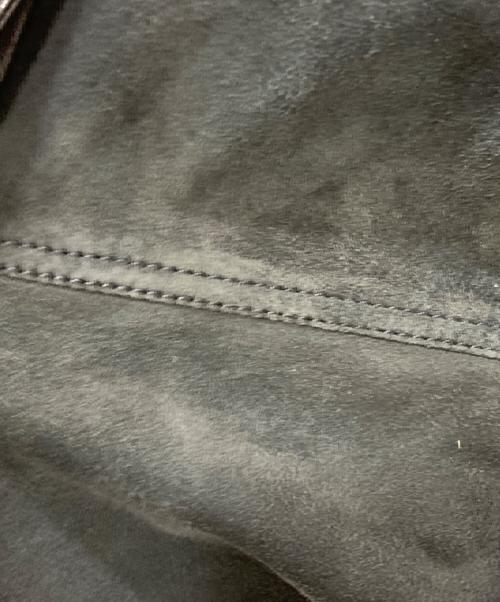 NUDIE JEANS（ヌーディー・ジーンズ）NUDIE JEANS (ヌーディー・ジーンズ) 切替レザートラッカージャケット ブラック サイズ:Sの古着・服飾アイテム