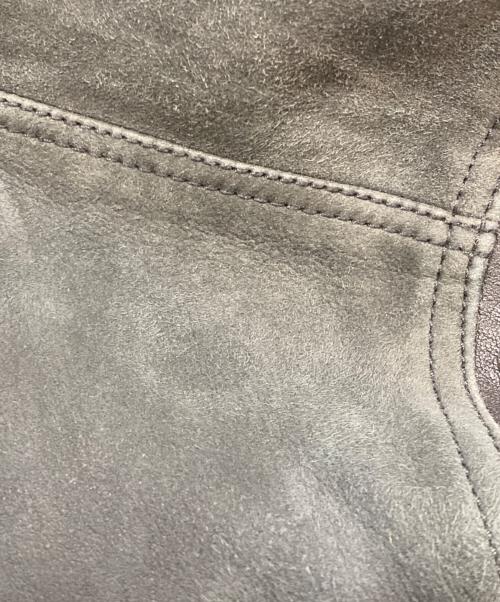 NUDIE JEANS（ヌーディー・ジーンズ）NUDIE JEANS (ヌーディー・ジーンズ) 切替レザートラッカージャケット ブラック サイズ:Sの古着・服飾アイテム