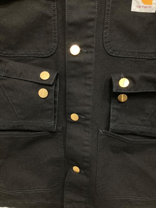 Carhartt WIP（カーハート ワーク イン プログレス）CARHARTT WIP (カーハート ワーク イン プログレス) MICHIGAN CHORE COAT/チョアコート ブラック サイズ:Mの古着・服飾アイテム