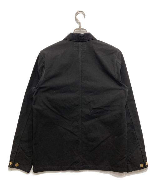 Carhartt WIP（カーハート ワーク イン プログレス）CARHARTT WIP (カーハート ワーク イン プログレス) MICHIGAN CHORE COAT/チョアコート ブラック サイズ:Mの古着・服飾アイテム