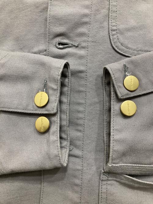 Carhartt WIP（カーハート ワーク イン プログレス）Carhartt WIP (カーハート ワーク イン プログレス) MICHIGAN COAT/チョアコート グレー サイズ:M 未使用品の古着・服飾アイテム