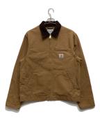 Carhartt WIPカーハート ワーク イン プログレス）の古着「DETROIT JACKET/デトロイトジャケット」｜ブラウン