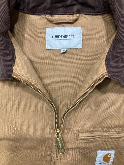 Carhartt WIP（カーハート ワーク イン プログレス）Carhartt WIP (カーハート ワーク イン プログレス) DETROIT JACKET/デトロイトジャケット ブラウン サイズ:Mの古着・服飾アイテム