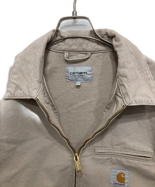 Carhartt WIP（カーハート ワーク イン プログレス）Carhartt WIP (カーハート ワーク イン プログレス) DETROIT JACKET/デトロイトジャケット ベージュ サイズ:Mの古着・服飾アイテム