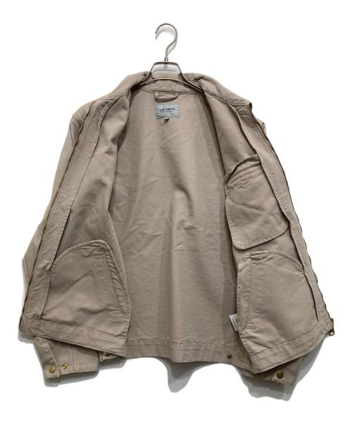 Carhartt WIP（カーハート ワーク イン プログレス）Carhartt WIP (カーハート ワーク イン プログレス) DETROIT JACKET/デトロイトジャケット ベージュ サイズ:Mの古着・服飾アイテム