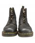 Dr.Martens (ドクターマーチン) stussy (ステューシー) EYE BOOT  Black Leopard  PEBBLE+ITALIAN HAIR ON/8ホールブーツ ブラック サイズ:SIZE45：16000円