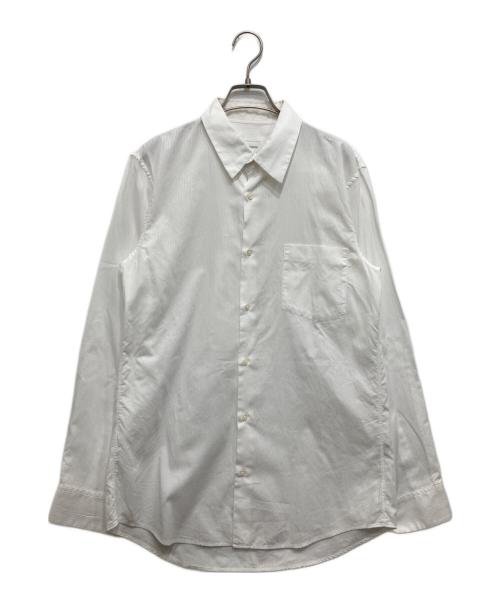JIL SANDER（ジルサンダー）JIL SANDER (ジルサンダー) ドレスシャツ ホワイト サイズ:不明（印字消え）の古着・服飾アイテム