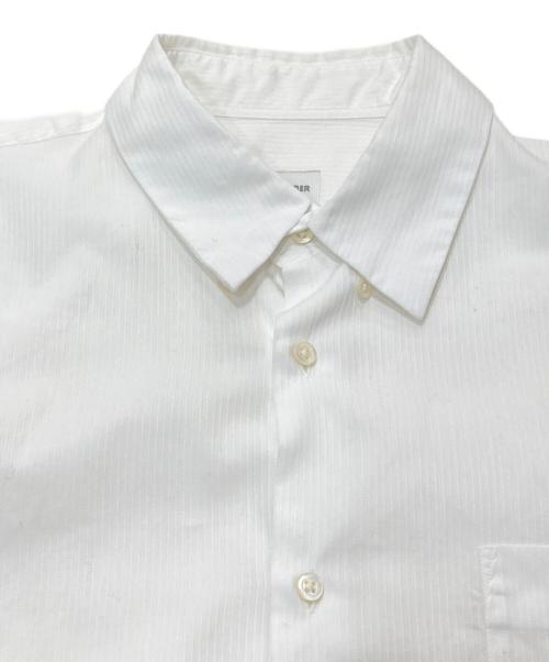 JIL SANDER（ジルサンダー）JIL SANDER (ジルサンダー) ドレスシャツ ホワイト サイズ:不明（印字消え）の古着・服飾アイテム