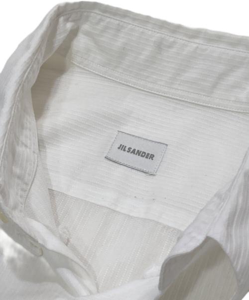 JIL SANDER（ジルサンダー）JIL SANDER (ジルサンダー) ドレスシャツ ホワイト サイズ:不明（印字消え）の古着・服飾アイテム
