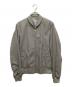 Maison Margiela（メゾンマルジェラ）の古着「ショールカラーージップアップジャケット」｜グレー