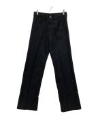 DAIRIKUダイリク）の古着「Straight Pressed Pants/スタプレパンツ」｜ブラック