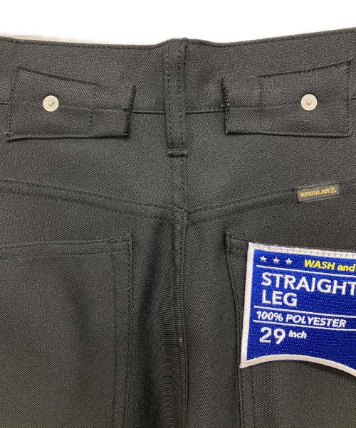 DAIRIKU（ダイリク）DAIRIKU (ダイリク) Straight Pressed Pants/スタプレパンツ ブラック サイズ:73.5cm (W29)の古着・服飾アイテム
