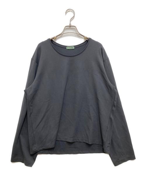 STRONG（ストロング）STRONG (ストロング) PACK T/長袖カットソー グレー サイズ:Mの古着・服飾アイテム