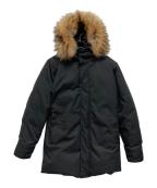 Pyrenexピレネックス）の古着「ANNECY FUR/ダウンジャケット」｜ブラック