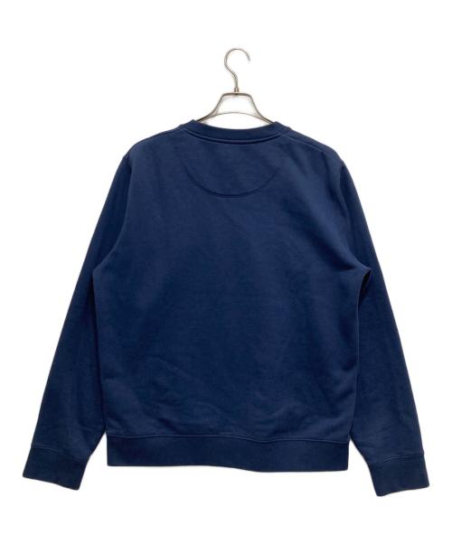 COACH（コーチ）COACH (コーチ) クルーネックプリントスウェット ネイビー サイズ:Lの古着・服飾アイテム