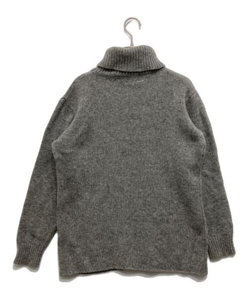 MM6 Maison Margiela（エムエムシックスメゾンマルジェラ）MM6 Maison Margiela (エムエムシックスメゾンマルジェラ) 90's ポケット付きウールタートルネックニット グレー サイズ:不明の古着・服飾アイテム