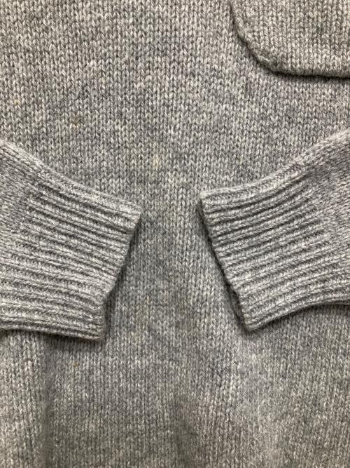 MM6 Maison Margiela（エムエムシックスメゾンマルジェラ）MM6 Maison Margiela (エムエムシックスメゾンマルジェラ) 90's ポケット付きウールタートルネックニット グレー サイズ:不明の古着・服飾アイテム