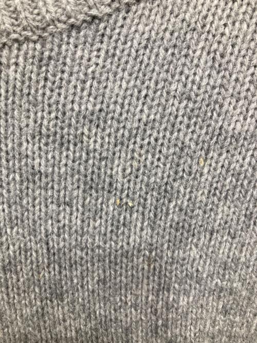 MM6 Maison Margiela（エムエムシックスメゾンマルジェラ）MM6 Maison Margiela (エムエムシックスメゾンマルジェラ) 90's ポケット付きウールタートルネックニット グレー サイズ:不明の古着・服飾アイテム