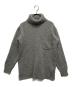 MM6 Maison Margiela（エムエムシックスメゾンマルジェラ）の古着「90's ポケット付きウールタートルネックニット」｜グレー