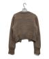 Chloe (クロエ) ジップアップボレロ丈ニットジャケット/ニットカーディガン ベージュ サイズ:M：10000円