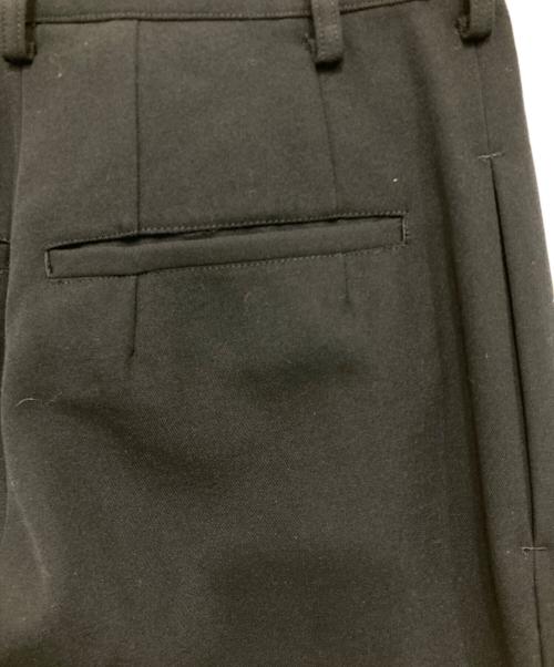 Y's（ワイズ）Y's (ワイズ) 2タック ウールスラックス ブラック サイズ:不明の古着・服飾アイテム