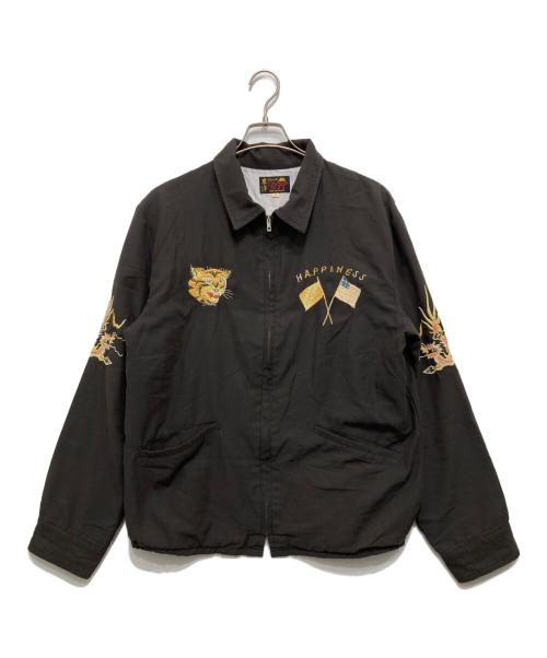 TAILOR TOYO（テーラー東洋）TAILOR TOYO (テーラー東洋) 1960s style cotton rayon vietnam jacket ブラック サイズ:Lの古着・服飾アイテム