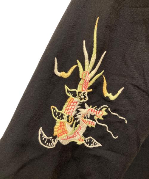 TAILOR TOYO（テーラー東洋）TAILOR TOYO (テーラー東洋) 1960s style cotton rayon vietnam jacket ブラック サイズ:Lの古着・服飾アイテム