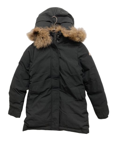 Pyrenex（ピレネックス）Pyrenex (ピレネックス) ANNECY/ミドルレングスダウンコート ブラック サイズ:Sの古着・服飾アイテム