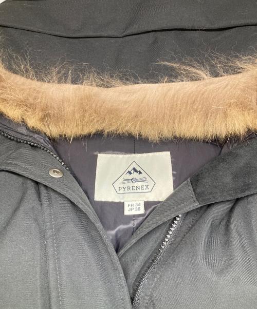 Pyrenex（ピレネックス）Pyrenex (ピレネックス) ANNECY/ミドルレングスダウンコート ブラック サイズ:Sの古着・服飾アイテム