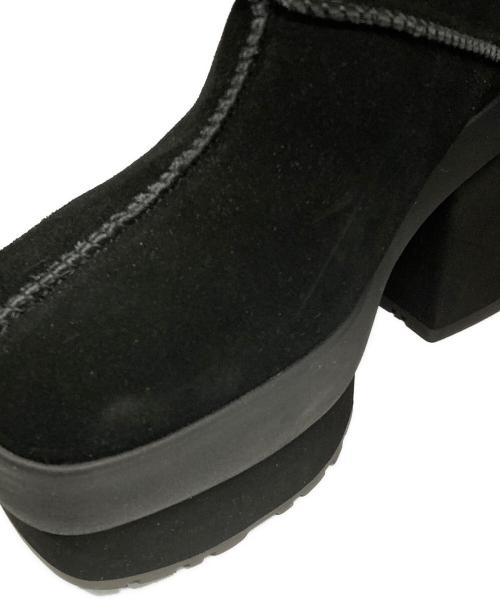 UGG（アグ）UGG (アグ) New Heights Platform Mini/ショートブーツ ブラック サイズ:25cmの古着・服飾アイテム