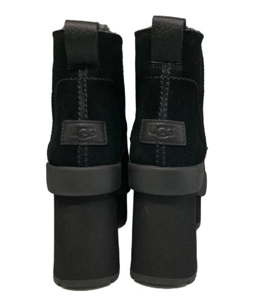 UGG（アグ）UGG (アグ) ショートブーツ/New Heights Platform Mini ブラック サイズ:24cmの古着・服飾アイテム