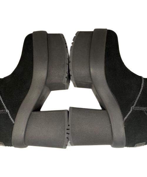 UGG（アグ）UGG (アグ) ショートブーツ/New Heights Platform Mini ブラック サイズ:24cmの古着・服飾アイテム