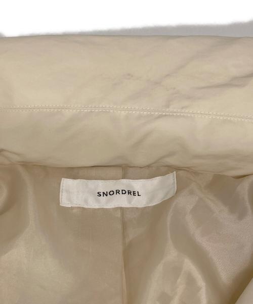 SNORDREL（スノードレル）SNORDREL (スノードレル) TAILORED COCOON DOWN COAT/コクーンダウンコート ホワイト サイズ:Lの古着・服飾アイテム
