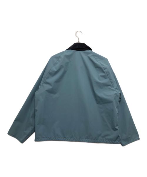 Barbour（バブアー）Barbour (バブアー) Adam et Rope (アダム エ ロペ) REVERSIBLE TRANSPORT/リバーシブルトランスポートジャケット スカイブルー×ブラウン サイズ:40の古着・服飾アイテム